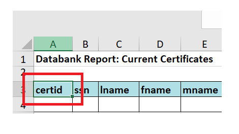 Formatting Table and Sorting - Step 2, screenshot 1